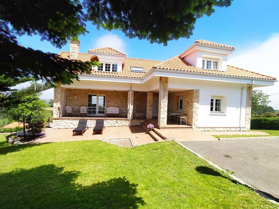 Chalet Con Magnificas Vistas Al Mar Perlora Zewnętrze zdjęcie